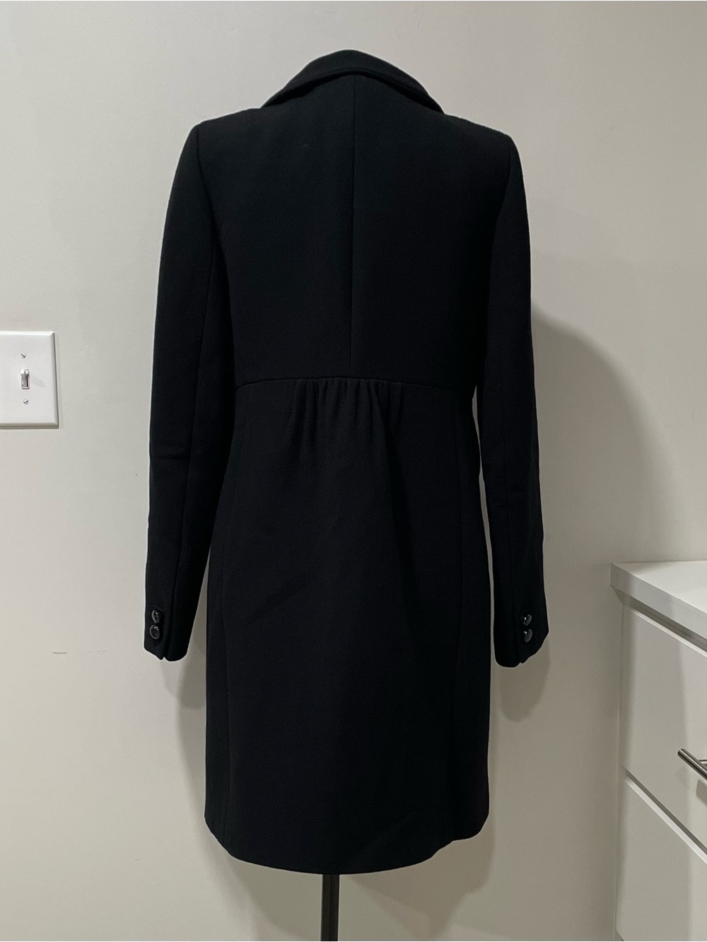 J Crew Carlin Wool Coat Classic Preppy Quality Luxury Winter Cold Weather - Picture 7 of 14